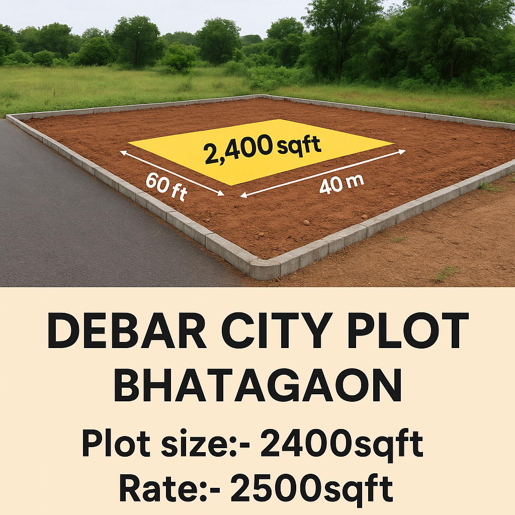 Photo of Debar city plot, bhatagao
